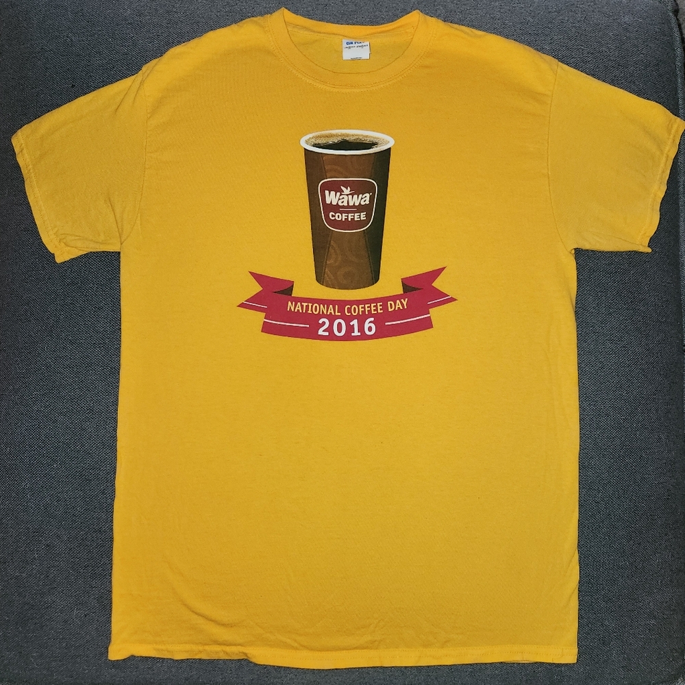 Wawa National Coffee Day 2016 T-shirt Mens Medium
